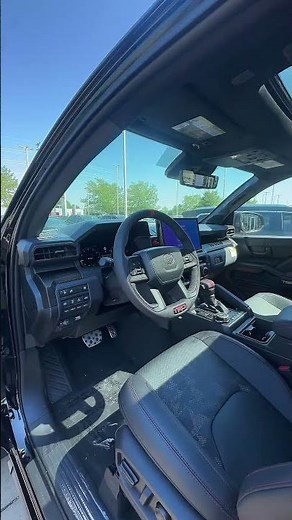 Beauty meets beast 🖤 2026 Toyota Tacoma TRD Pro built to shine & dominate.