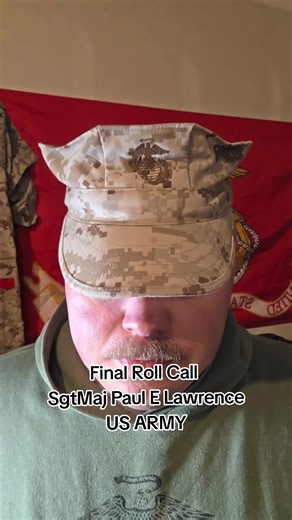 Final Roll Call for SgtMaj Paul E Lawrence US ARMY and Vietnam Veteran At the request of his grandson @southern.nation46👑🦆 We have the watch!!! #army #finalcall #wehavethewatch #fyp #military