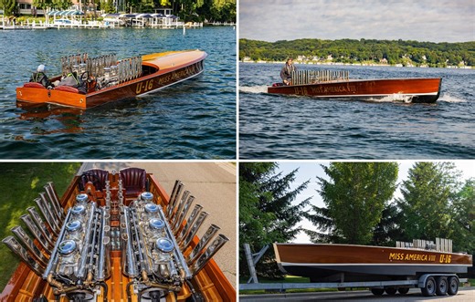For Sale: The Magnificent Twin-V16 Powered 1931 "Miss America VIII"