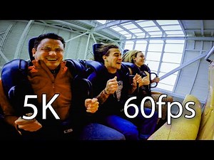 TMNT Shellraiser on-ride reverse ridercam 5K POV @60fps Nickelodeon Universe Theme Park