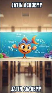 Movement of Fish Explained | Science for Kids | Fish Movement | Fun Science Shorts