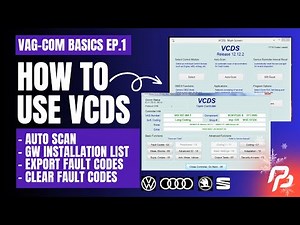 VCDS BASICS #1: HOW-TO READ ENTIRE CAR // AUTO SCAN // CLEAR CODES // EXPORT LOG // GATEWAY LIST