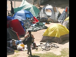 WELCOME TO CAMP COVID: Homeless living in tents take over city parks