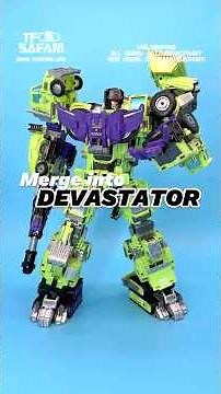 Full Mecha Invasion Giant Legion (Devastator) Combination