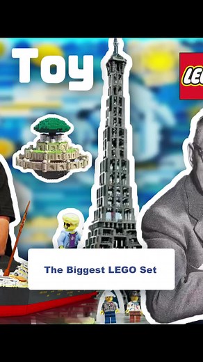 Surpass the #LEGOTitanic! The largest new #LEGO set in history will be launched this #November. #largestlegosetever #legotiktok #toytok #didyouknow