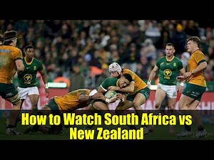 How to Watch South Africa vs New Zealand | Rugby Championship 2025 Live Stream Guide