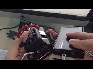 HOBBYWING EZRUN MAX6 SETUP by LCD programming box