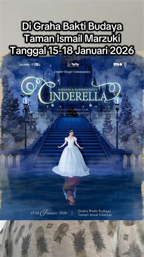 Elmand on Instagram: "BURUAN BELI TIKET MUSIKAL CINDERELLA’S RODGER AND HAMMERSTEIN! KARENA MAGICAL BANGET! PAKE CODE VOUCHER GW “ELMAND” UNTUK DAPETIN DISKONNYA! @censtacom"