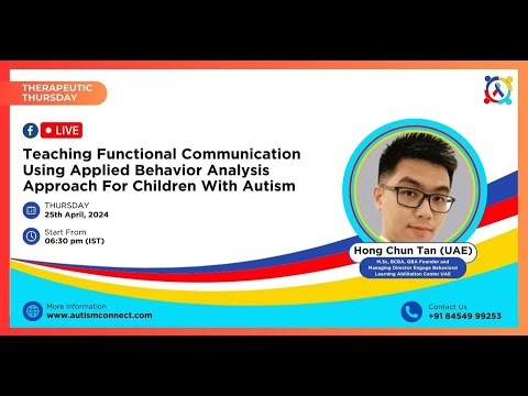 Teaching Functional Communication through ABA for Children with Autism | Hong Chun Tan