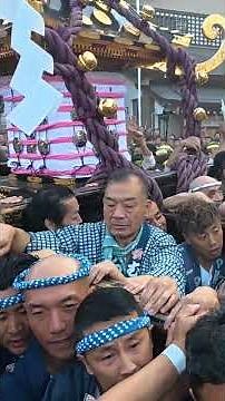 【三社祭2026】 本社神輿二之宮の宮出し！根津祭友會還暦祝い 4K #shorts #三社祭