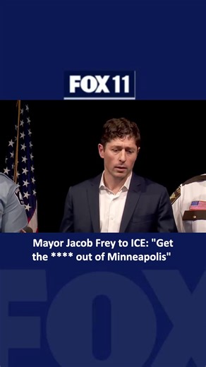 Mayor Jacob Frey to ICE amid shooting of Renee Nicole Good: "Get the **** out of Minneapolis." MORE⬇️ | FOX 11 Los Angeles
