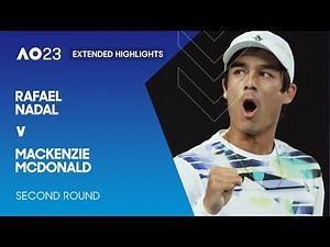 Rafael Nadal v Mackenzie McDonald Extended Highlights | Australian Open 2023 Second Round