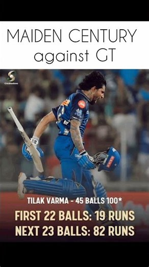 TERMINATOR TILAK🧊 #cricket #tilakvarma #nobatidao