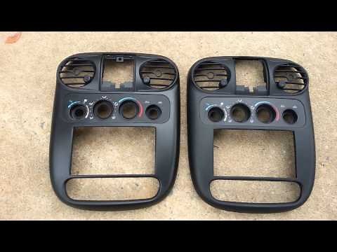 (2) PT Cruiser custom double DIN bezels