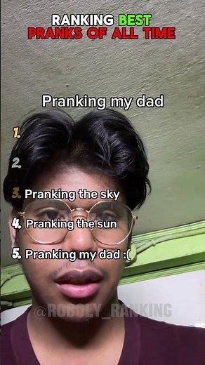 Ranking Best Pranks of all time