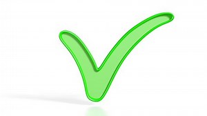 3d Check-mark White Background Stock Footage Video (100% Royalty-free) 1009296848 | Shutterstock