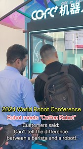 🤖️Step into the future of coffee with our 5th generation COFE Robot, gracing the stage at the 2024 World Robot Conference! 🌍💓This remarkable machine has captivated customers worldwide with its ability to replicate the finesse of a human coffee barista. ⚡️Join us now to capitalize on this trend-setting investment and be part of the revolution that's brewing! #RobotCafe #Innovation #CoffeeRevolution #Future #Technology #AI #Tech #Techlife #Investment #Latte #Coffee #RobotBarista #Business #Worl