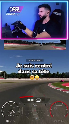 La pression mentale, parfois, fait toute la différence 😅 Et toi tu gère la pression ?!? #gt7 #simracing #playstation #gamer #gaming @Logitech G