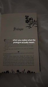 When You Realize What the Prologue Meant