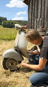 Vespa with a patina look: artfully aged new parts for a perfect classic car look! FULL video on our YOUTUBE Channel ↗️ A dream for many: an inconspicuous, old, perhaps somewhat shabby-looking vintage Vespa – but under the bodywork a powerful tuning engine and the best suspension technology available ... 📖 SIP Patina Series notepad: https://sip.shop/notepad-sip-patina-series #Vespa #Patina #Oldtimer #VespaParts #VespaClassic #VespaPatina #SIP #sipscootershop | SIP Scootershop