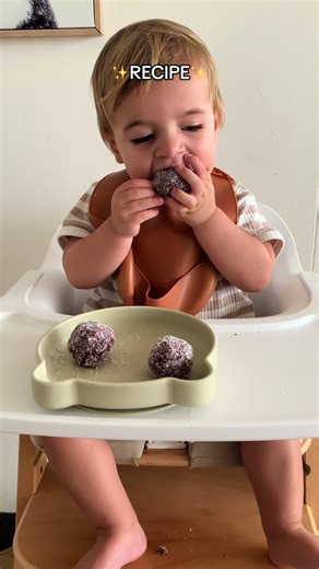 Easy and Healthy Baby Led Weaning Bliss Balls Recipe