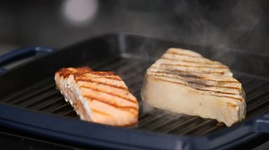 Fire up the grill! In this episode of Kitchen Conundrums, Thomas Joseph takes the guess work out of grilling fish: http://martha.ms/61838oeeV | Martha Stewart