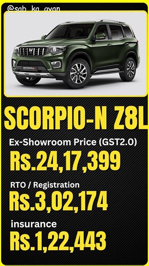 Scorpio-N Z8L vs Z8 – What Extra Do You Get?