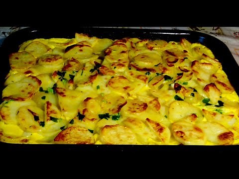 Potatoes and eggs - Recipe