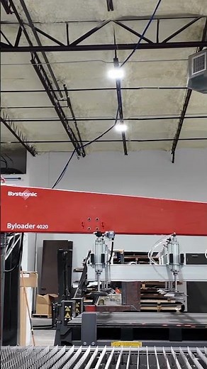 Our Brand New Bystronic BySmart Fiber 4020 Laser Cutting Machine is LIVE