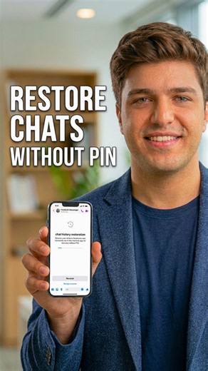 How To Restore Facebook Messenger Chats Without The Pin (Step By Step Guide)
