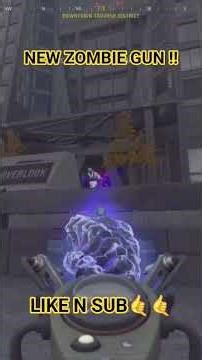 new zombie gun absolutely shreds!! jus gotta get 25 kills in the zombie royale mode🔥🔥💀💀