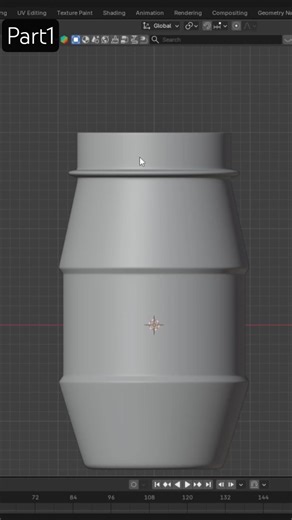 Create Dram Container in blender #3dmodeling #3d