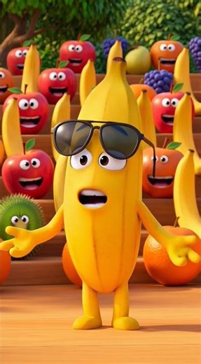 Banana’s Motivational Speech Goes Wrong | Funny 3D Animation#cartoon #funny #viral #ToodleGiggles