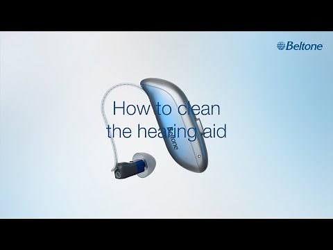 Beltone Achieve - How to clean the hearing aid