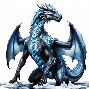 Blue Dragon Cross Stitch Pattern, Fantasy Art (PDF Download) - Etsy