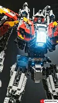 TRANSFORMING A LEGO BOX Into A GIANT BATTLE ROBOT! (Mark XLIV Assembly) #lego #robot #legoai