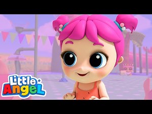 Playing Outside With Jill & Baby John | Jill's Playtime | Little Angel Kids Songs & Nursery Rhymes