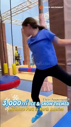 Custom Snow & Ice Themed Indoor Adventure Park | Cheer Amusement®