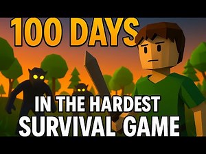 100 Days In The HARDEST SURVIVAL GAME. Muck Live