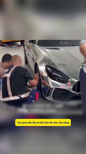 Đổ xăng nhầm kiểu này liệu có tốn xe không mọi người #otocu #traodoioto #car