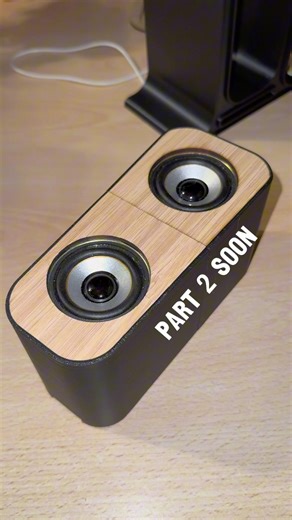 3D printed wireless speakers