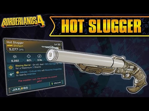 Borderlands 4 | Hot Slugger Legendary Weapon Guide (BEST Shotgun?!)
