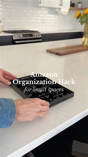 Amazon Organization Hack for Small Spaces #smallspaces #organizedhome