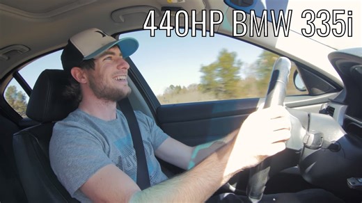 BMW 335i review - 440HP of N54 boost
