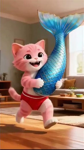 Smart cat 🤯Ai generated cat video #shorts #cat