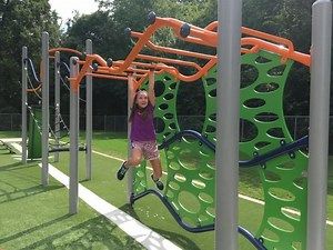 Apex's 'ninja warrior' course draws crowds