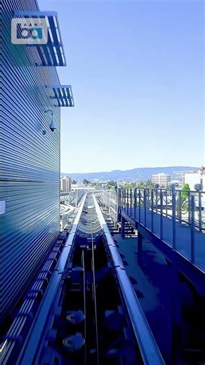 BART OAK Airport Line from Coliseum to OAK Airport.