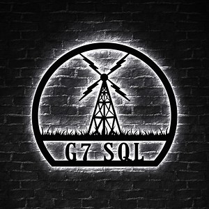 Personalized Ham Radio LED Sign: Custom Radio Operator Gift, Radio Station Sign - Etsy