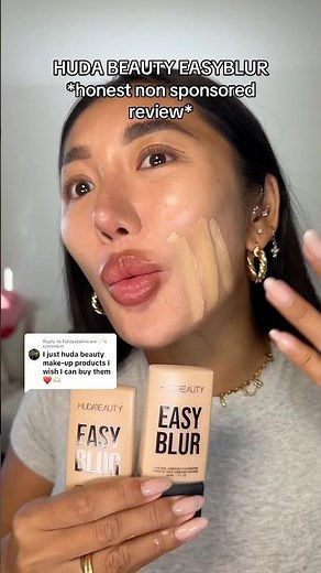 HUDA BEAUTY EASY BLUR REVIEW 🤐