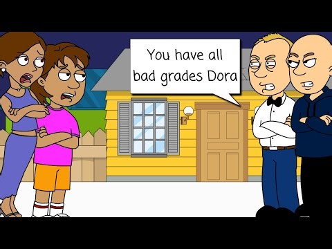 Dora Rewrites a New Report Card/Swaps & Renames Caillou's Report Card/Grounded